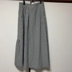スタディオクリップ　スカート　ギンガムチェック