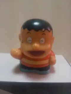 ドラえもん ジャイアン ソフビ 平成レトロ 指人形