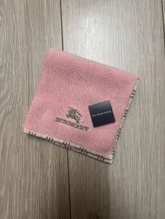 BURBERRY ピンク タオルハンカチ