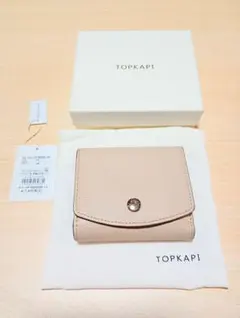 トプカピ TOPKAPI COLORATO 二つ折り財布 ベージュのサムネイル