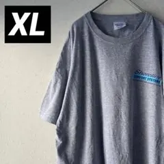 327＊海外古着 Tシャツ XL グレー シンプル