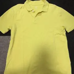 GAP ポロシャツ 半袖 イエロー M
