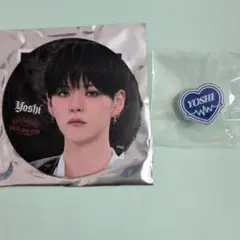 TREASURE　PULSE ON 02 ヨシ缶バッジ.ピンバッジセット