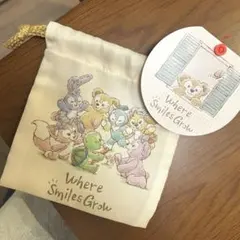 Duffy and Friends 巾着ポーチ