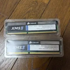 Corsair XMS3 DDR3 メモリ TR3X3G1333C9（4枚） - メルカリ