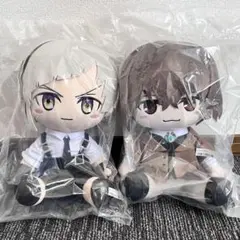 2種セット】 文豪ストレイドッグス BIGぬいぐるみ 中原中也 中島敦