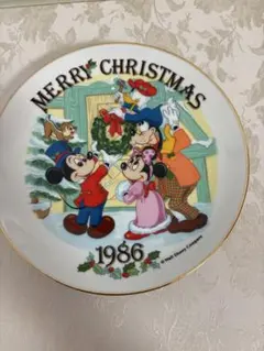 TDL東京ディズニーランド⭐️クリスマスプレート1984年⭐️ヴィンテージ 東京ディズニーランド 1987年クリスマス 食器 - メルカリ