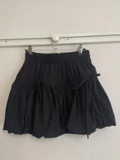 バルーンスカート　黒