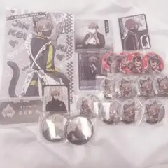 桃源暗鬼 皇后崎迅 一ノ瀬四季 まとめ売り 缶バッジ ジャージメイド