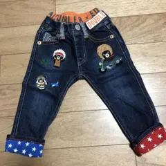 あー様　専用☆DOUBLE.B☆ デニム　90センチ　美品　ミキハウス