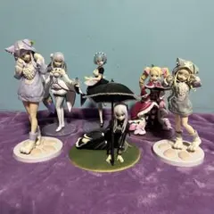 リゼロ 一番くじ 現作衣装フィギュア まとめ売り ➕プライズ2点【6点セット】