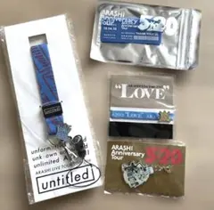 嵐　コンサートグッズ　会場限定【青】４点