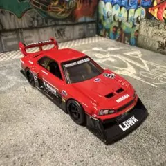 Hot Wheels LBWK R34 LB-ER34 スーパーシルエットのサムネイル