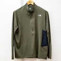 ノースフェイス ロングスリーブ フラッシュドライ 3Dジップアップ メンズXL