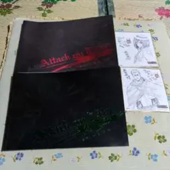 じ*ん様 劇場版 進撃の巨人 前編後編 パンフレットと入場者特典 ミニ色紙