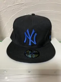 新品未使用 ニューエラ 59FIFTYキャップ ブラック/ブルー 7 1/4