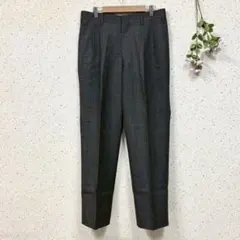 大きいサイズ✨【ヴィンテージ】スラックス ツータック ウォッシャブル ツイード