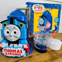 【未使用品】きかんしゃトーマス 手動かき氷器 IS-TM-2347 箱付きのサムネイル