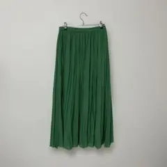 AMERICAN HOLIC ロングスカート　プリーツスカート グリーン　M