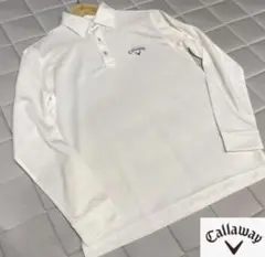 Callaway 長袖ポロシャツ ホワイト