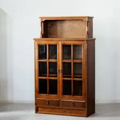 三越家具 ブルージュ/Brugge オーク材 ガラスキャビネット A - メルカリ