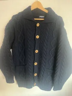 UNIQLO ユニクロ 厚手ケーブルニット カーディガン　90s