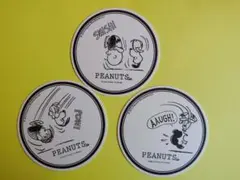 スヌーピー　PEANUTSカフェ　 コースター 3枚セット