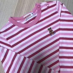 【値下げ】ミキハウス ロンT ボーダー　90 秋　長袖