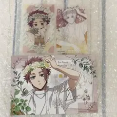 ブルーロックflower crown 特典 イラストカード クリアカード 糸師冴