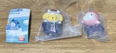 つるりん 南極フィギュア サンリオ ハローキティ ポムポムプリン 2個セット