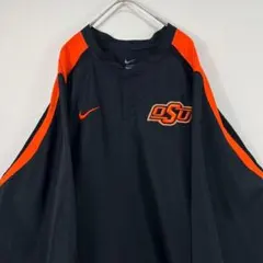 00s y2k USA古着 NIKE ナイキ スナップ ナイロンプルオーバー