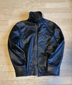 ZARA フェイクレザー ボンバージャケット アウター ブルゾン