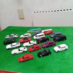 缶コーヒーおまけ　ミニカー19台セット