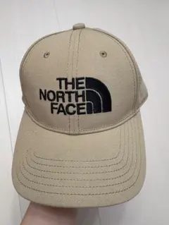 THE NORTH FACE ベージュキャップ