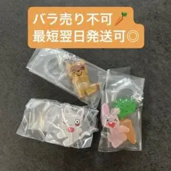 ノンタン めじるしアクセサリー ノンタンA うさぎさんA たぬきさん 3点セット