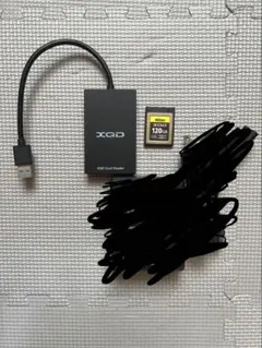 Nikon XQD 120GB メモリーカードとカードリーダー