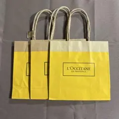 L'OCCITANE ショッピングバッグ 3枚セット