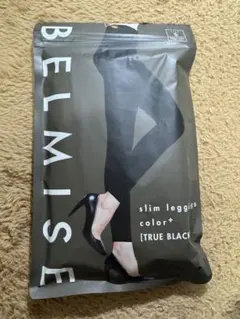BELMISE スリムレギンス TRUE BLACK M/L