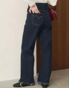 moi tytto カットオフデニム