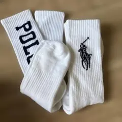 POLO ラルフローレン ソックス　 2足セット人気品24-27cmのサムネイル