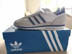 adidas SL 72 RS ホワイト×ブルー 28.0cm 完売カラー‼️ - メルカリ