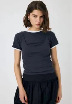 MOUSSY レイヤードセットTシャツのサムネイル