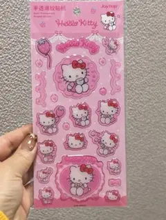 ジェルシール　ハローキティ　サンリオ　中国ライセンス