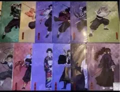 アニプレックスオンラインくじ　鬼滅の刃E賞　クリアファイル12種コンプセット