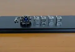 家庭教師ヒットマンREBORN！リング&匣チャームコレクション Part３　5個