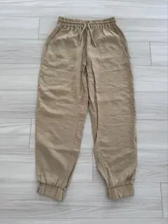 ZARA カジュアルパンツ ベージュ XSのサムネイル