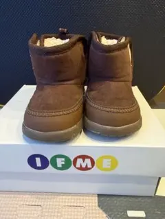 IFME ブラウン スエードブーツ