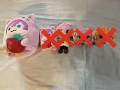 すとぷりぬいぐるみキーホルダーもちころさとみくんジェルくん【バラ売り可】