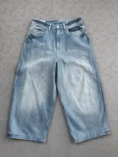 H&M SUPER BAGGY ライトブルー 30/30