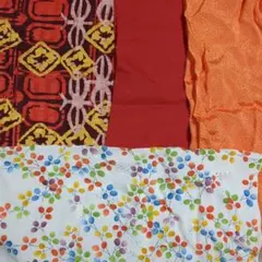 着物生地　ハギレ四種セット